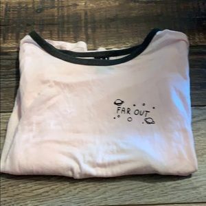 Light pink crop top